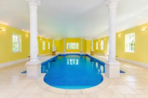 Private Swimming Pool at Northolme Hall, Lincolnshire