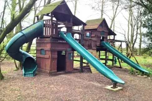 Children’s play area at Northolme Hall, Lincolnshire