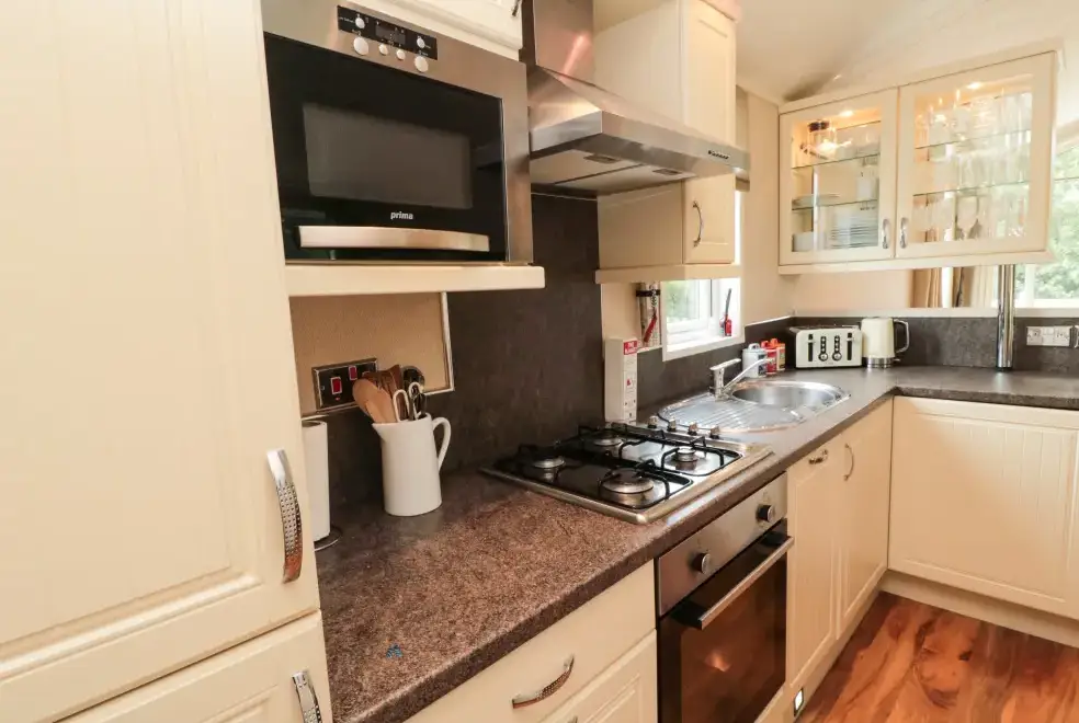 Kitchen/diner at Number 43 Burnside Lodge