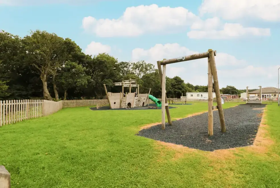 Children’s play area at Number 43 Burnside Lodge
