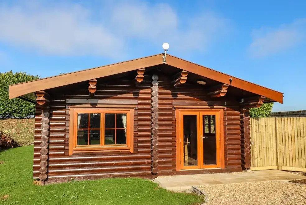 Oak Lodge, from the outside