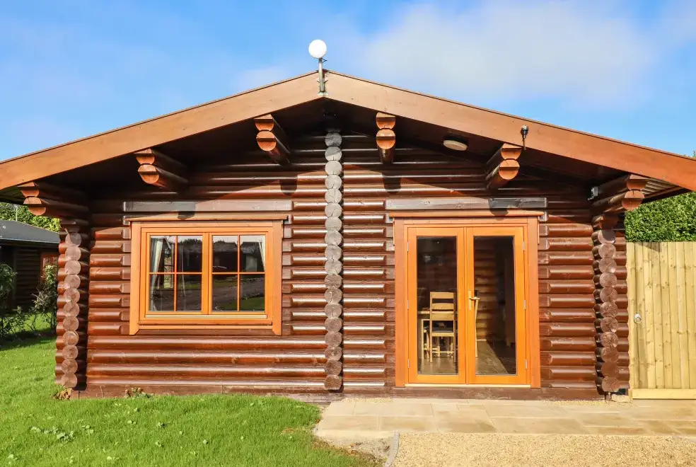 Oak Lodge, from the outside