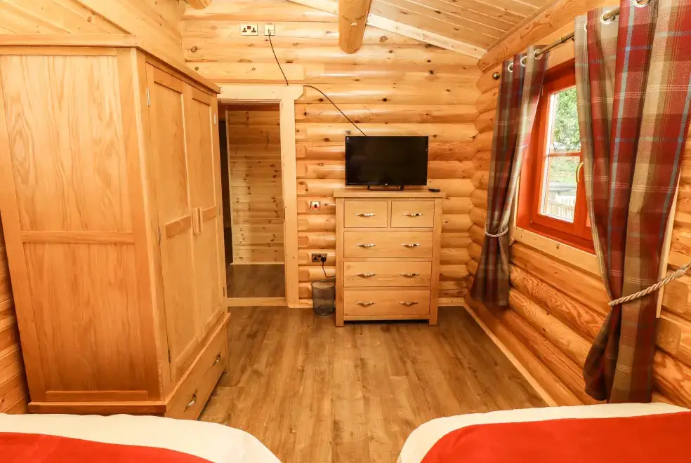 Bedroom at Oak Lodge