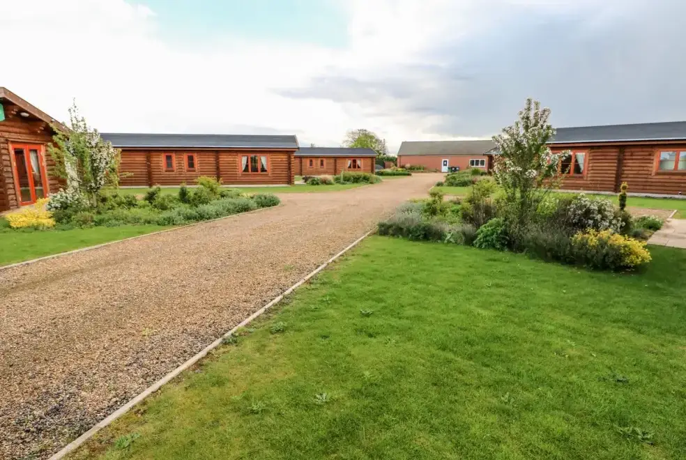 Oak Lodge, from the outside