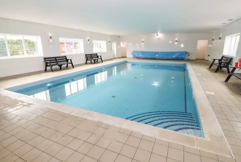 Private Swimming Pool at Oak Lodge