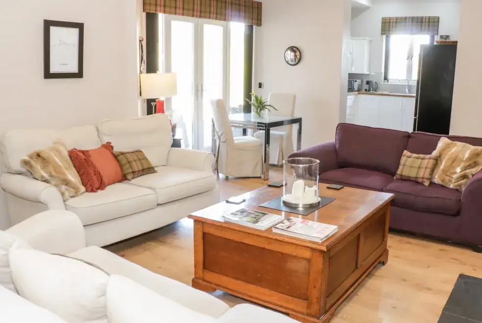 Lounge at Oakwood Rural Cottage, North Wales