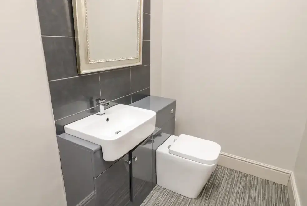 Loo at Oakwood Rural Cottage, North Wales