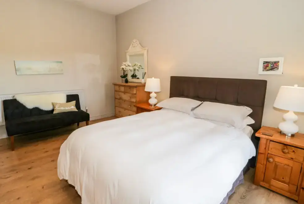 Bedroom at Oakwood Rural Cottage, North Wales