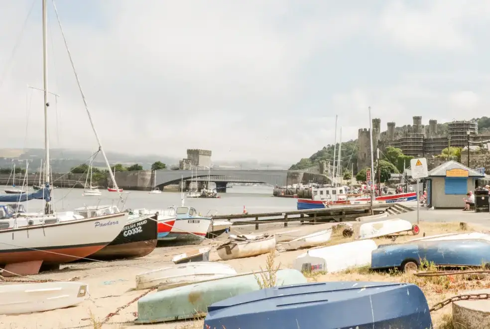 Coastal scenes near Oakwood Rural Cottage, North Wales