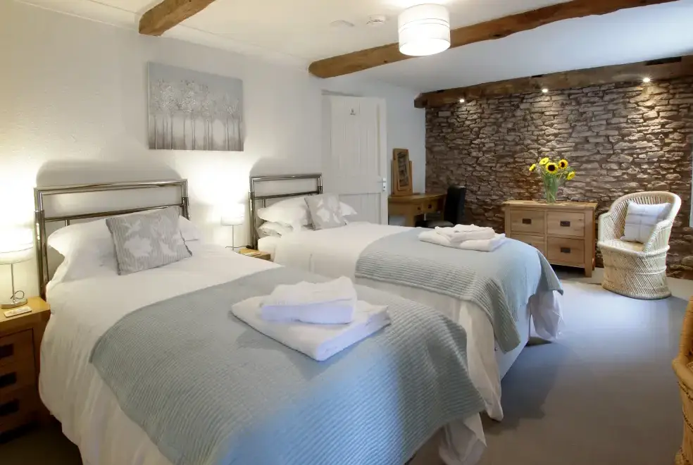 Bedroom at Old Barn House, Hereford
