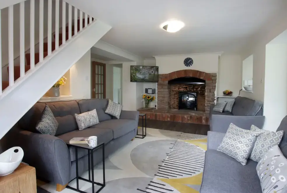 Lounge at Old Barn House, Hereford