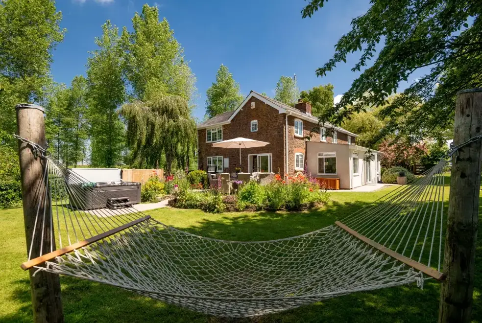 Garden at Old Barn House, Hereford