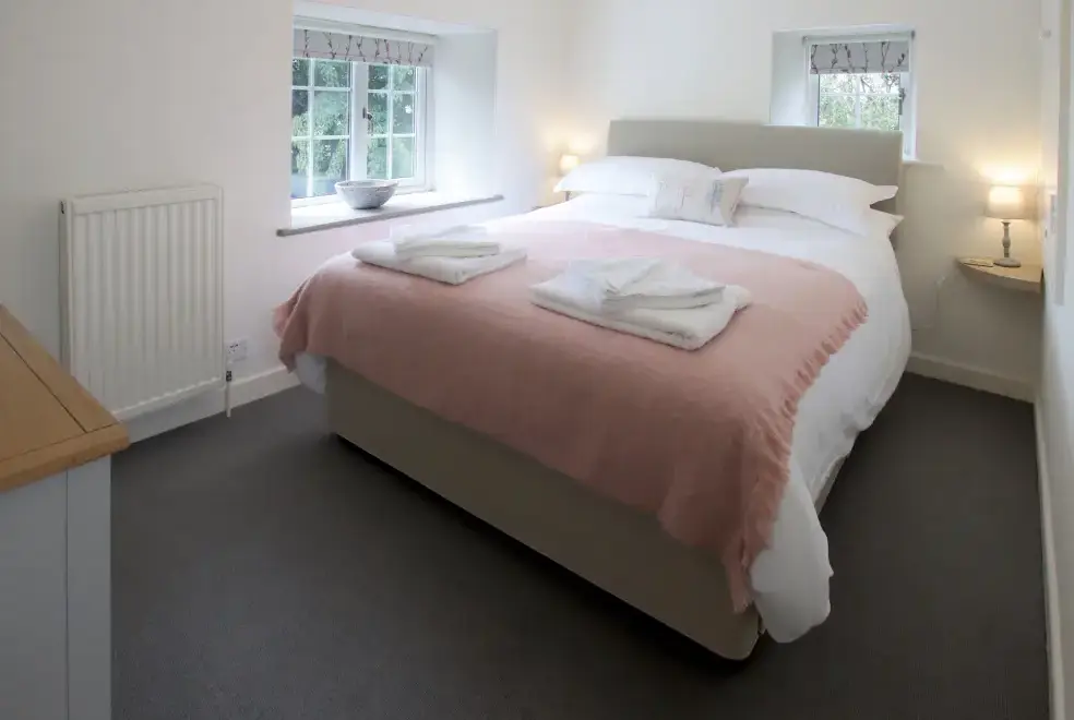 Family bathroom at Old Barn House, Hereford