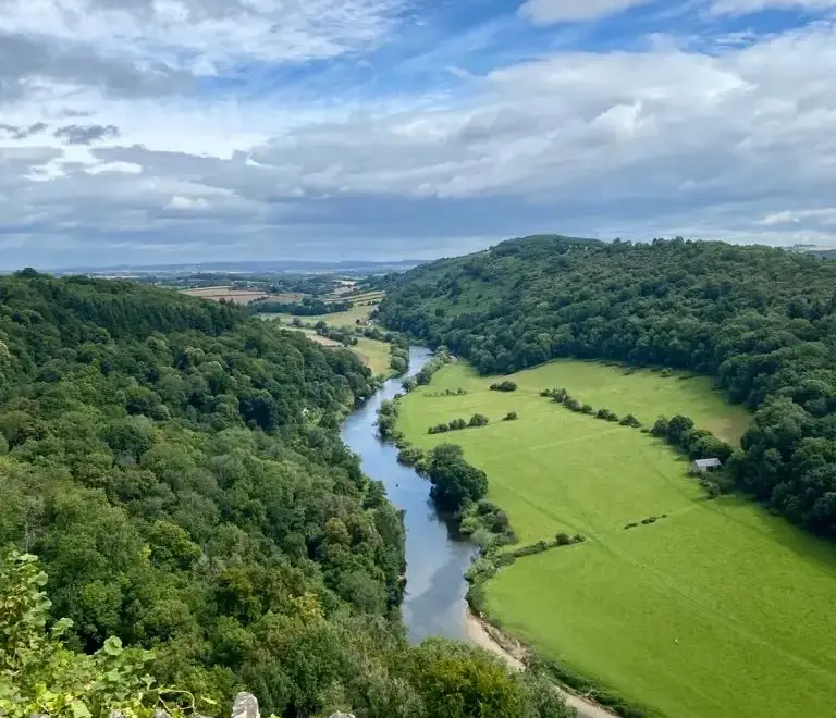Countryside views at Old Barn House, Hereford
