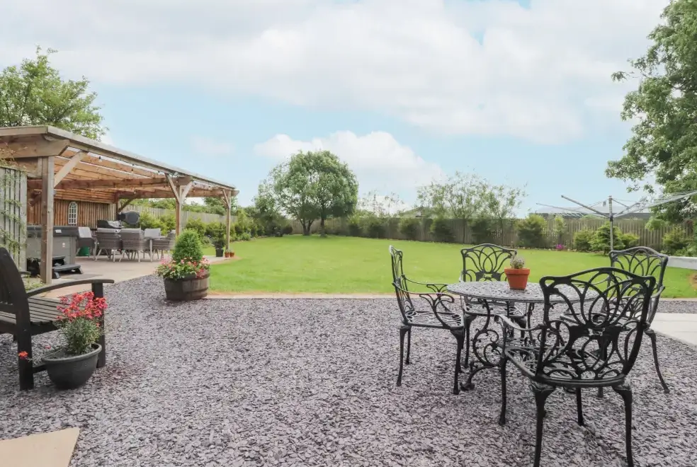 Patio area at Old Bell Works