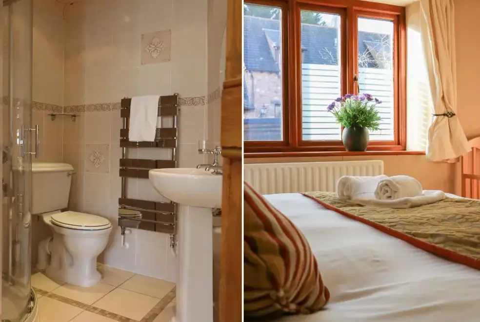 Bedroom at Old Byres