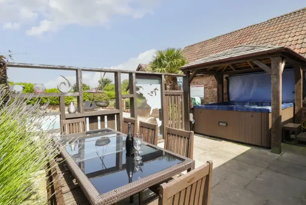 Private Hot Tub at Old Byres