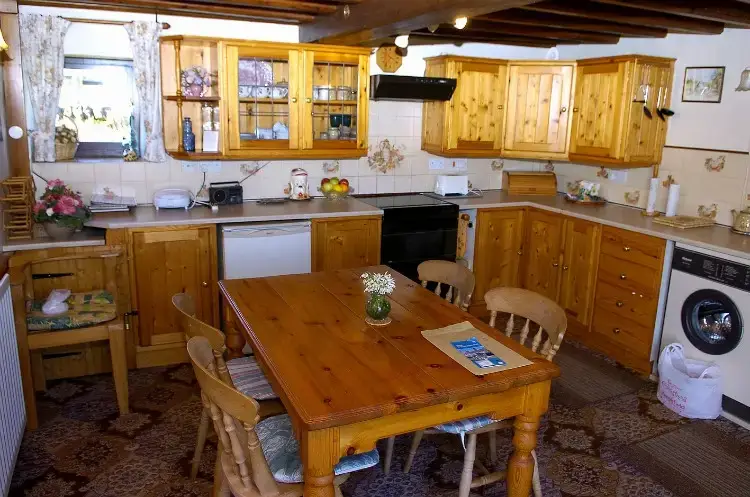 Farmhouse style kitchen at Old Coach House
