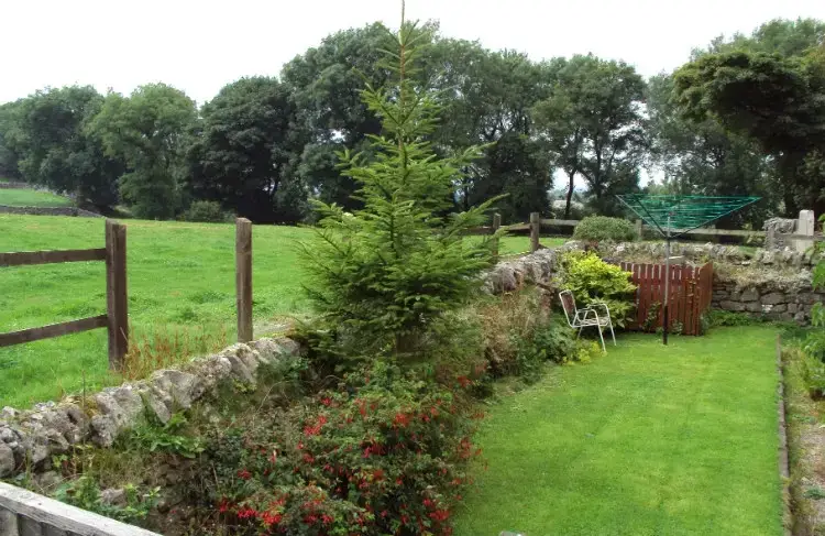 Enclosed garden at Old Coach House