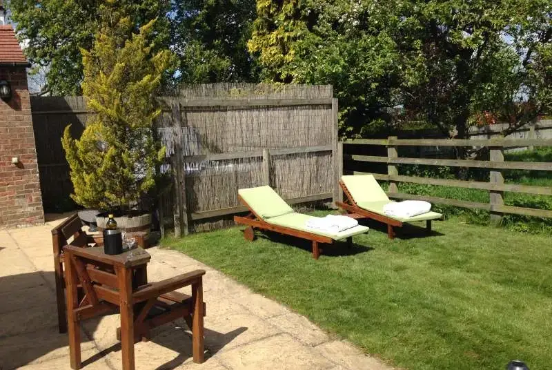 Garden at Old Guadaloupe Cottage