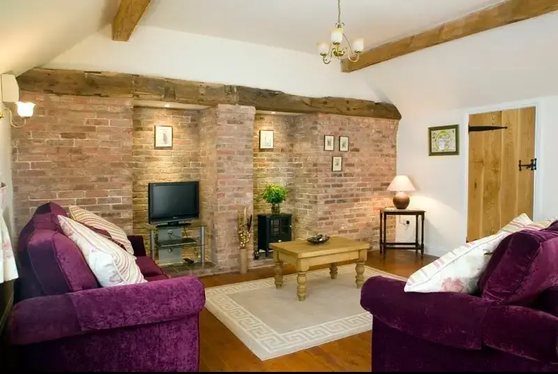 Lounge at Old Guadaloupe Cottage