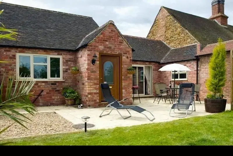 Patio area at Old Guadaloupe Cottage