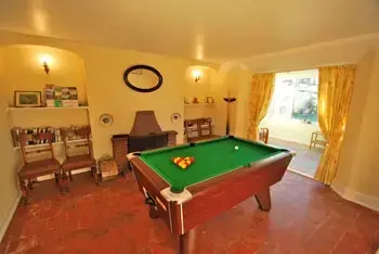 Games Room at Old Guadaloupe Farm House