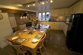 Kitchen/diner at Old Guadaloupe Farm House