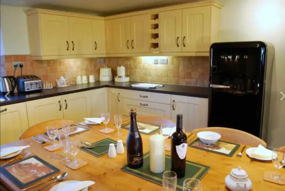 Kitchen/diner at Old Guadaloupe Farm House