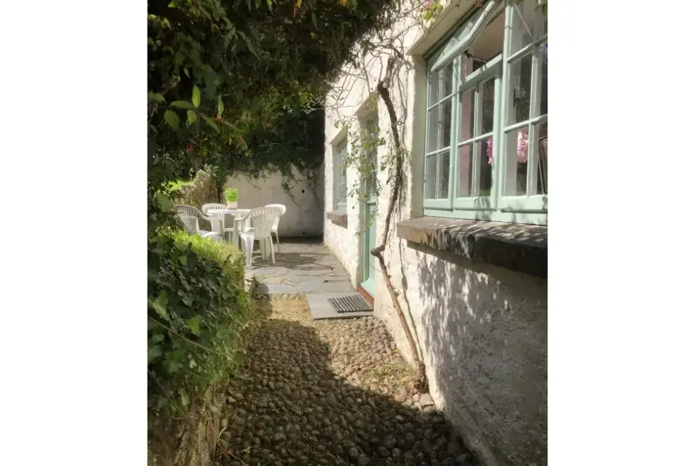 Patio area at Old Hundredth