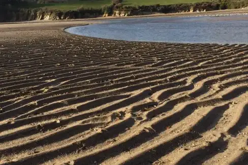Coastal scenes near Old Hundredth, Devon