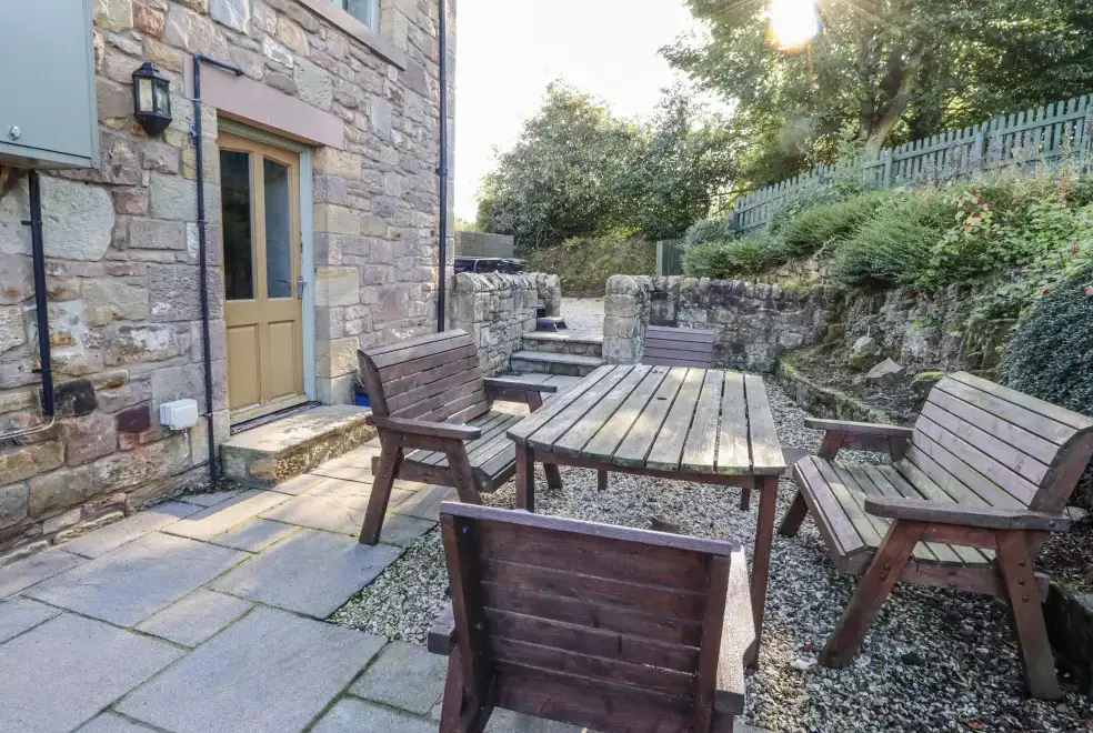 Patio area at Old Mill (Lucker)