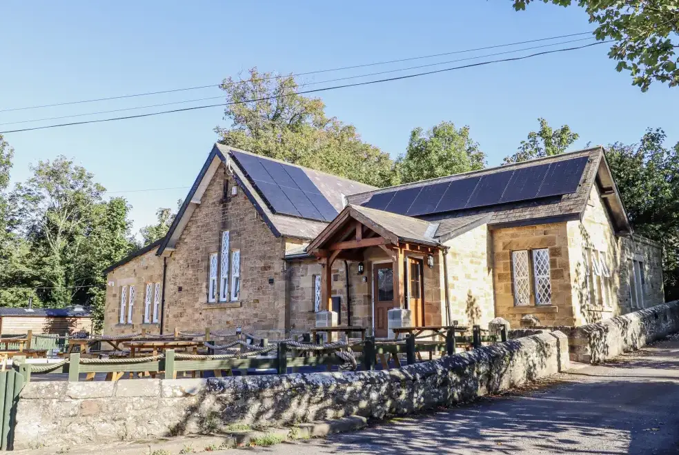 Old Mill (Lucker), from the outside