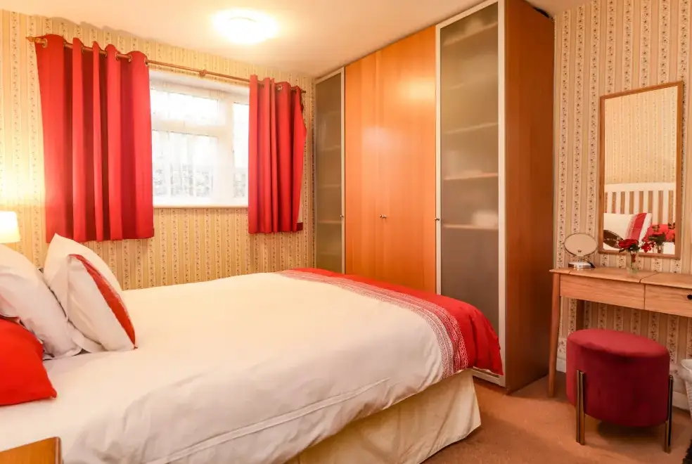 Bedroom at Old Post Office