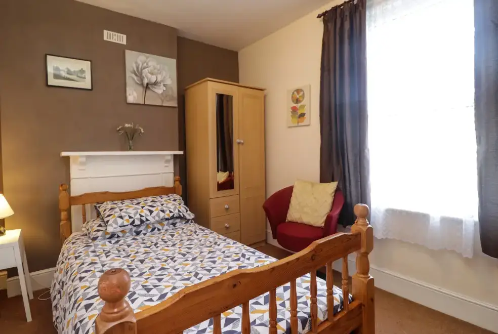 Bedroom at Old Post Office