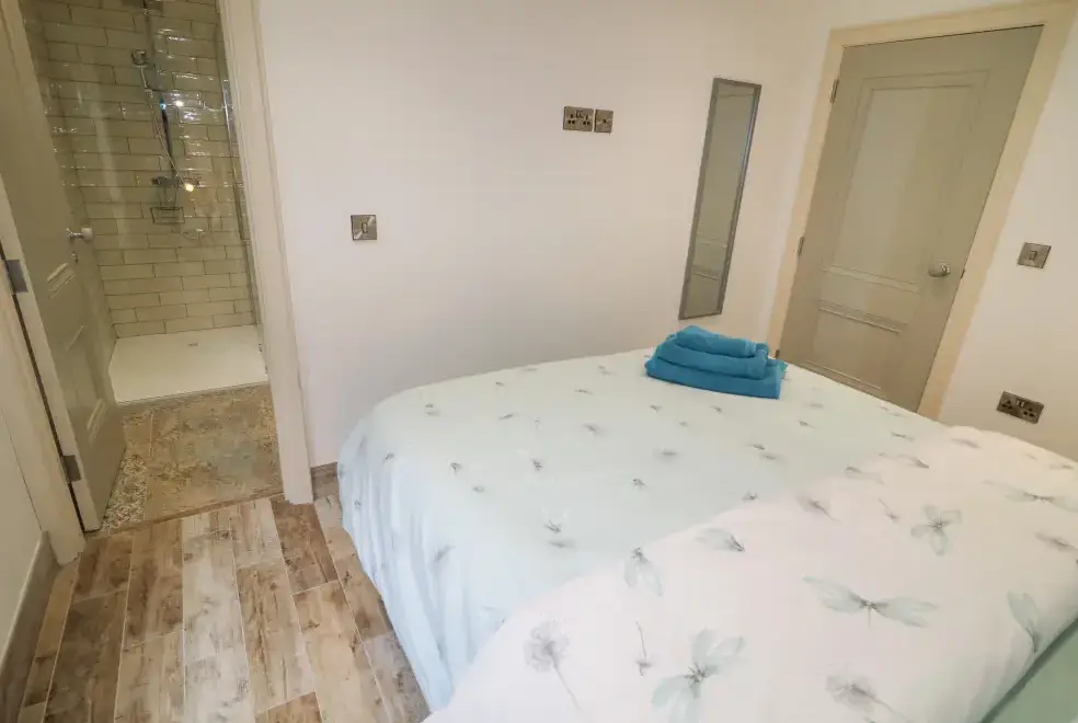 Bedroom at Old Shop Cottage