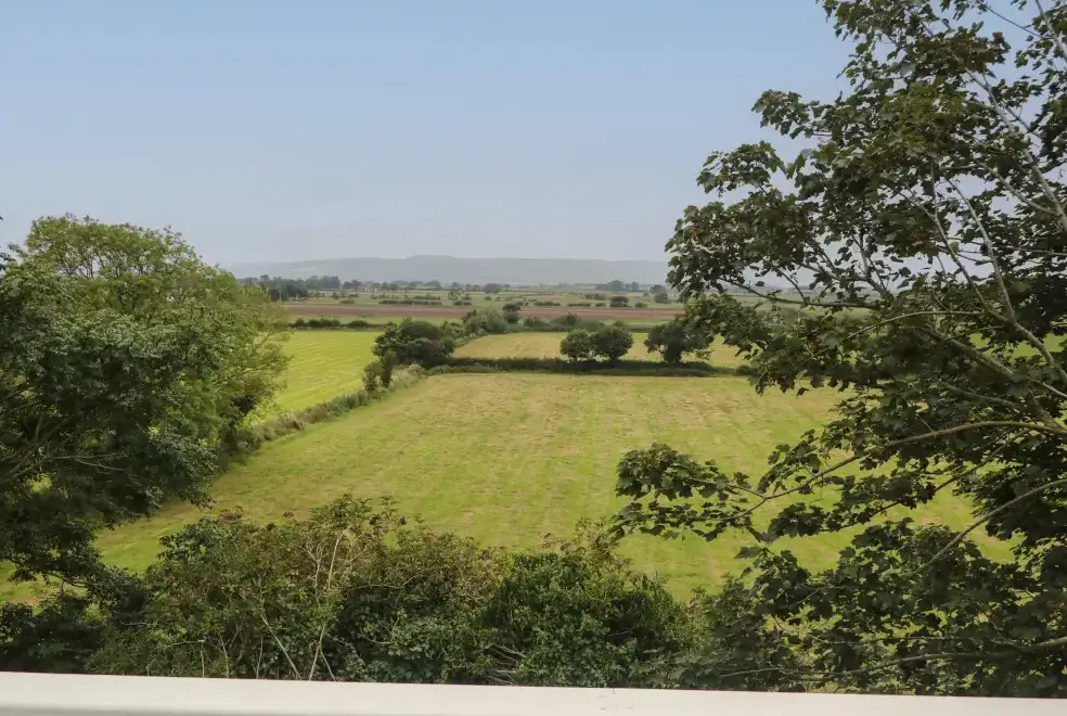 Countryside views at Old Shop Cottage