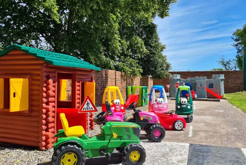 Children’s play area at Oliver's Mill with shared Indoor Pool, Sports Court & Play Area