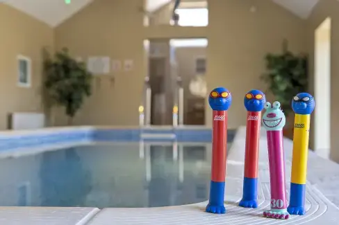 Shared Swimming Pool at Oliver's Mill with shared Indoor Pool, Sports Court & Play Area, Shropshire