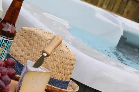 Private Hot Tub at Omalast, Cornwall