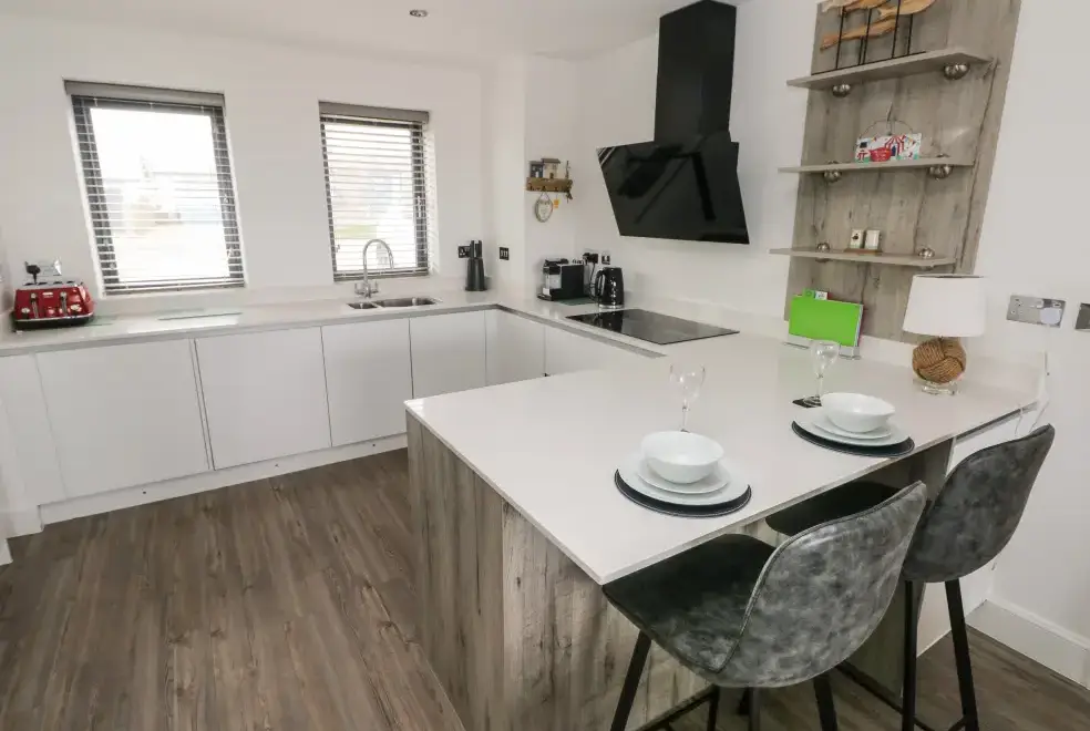 Kitchen/diner at One Sand Banks