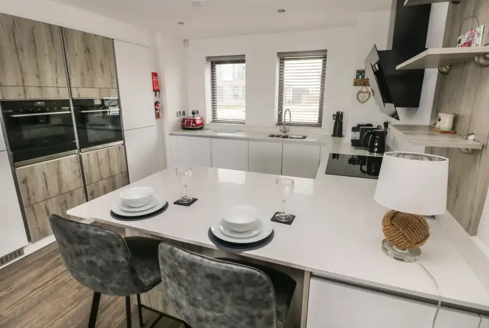 Kitchen/diner at One Sand Banks