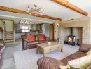 Open plan living area at Orcaber Farmhouse - thumbnail photo