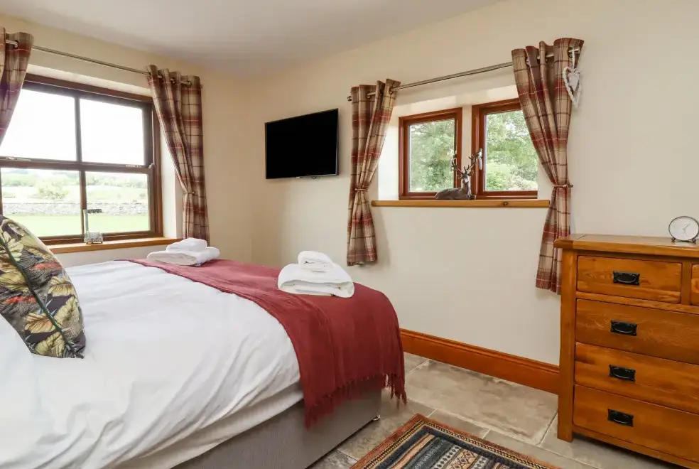 Bedroom at Orcaber Farmhouse