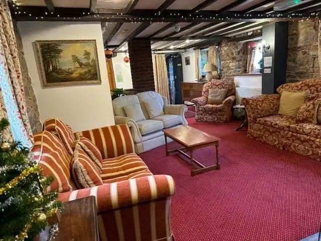 Lounge at Orchard Barn at Duvale Priory