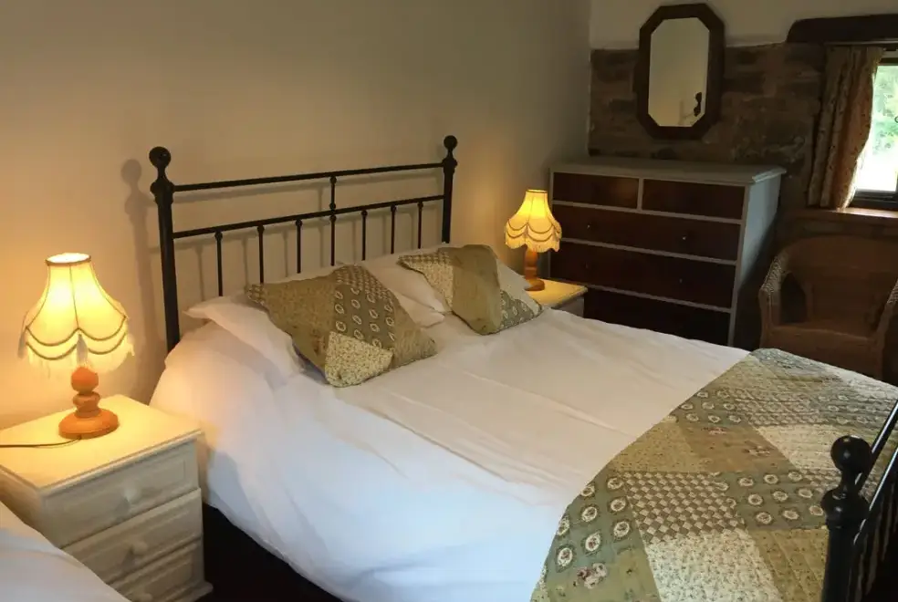 Bedroom at Orchard Barn at Duvale Priory