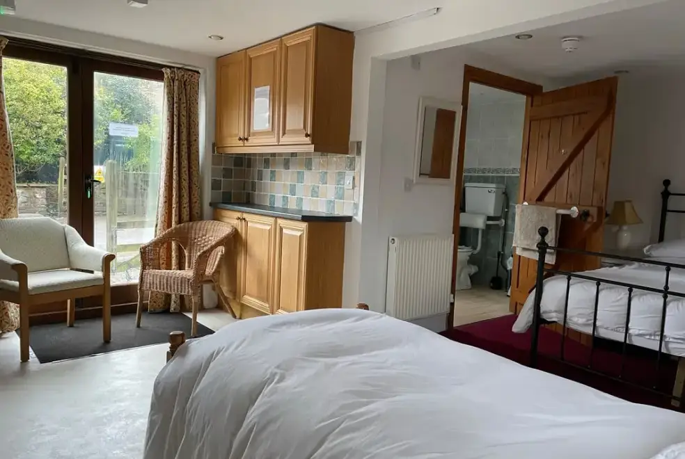 Bedroom at Orchard Barn at Duvale Priory