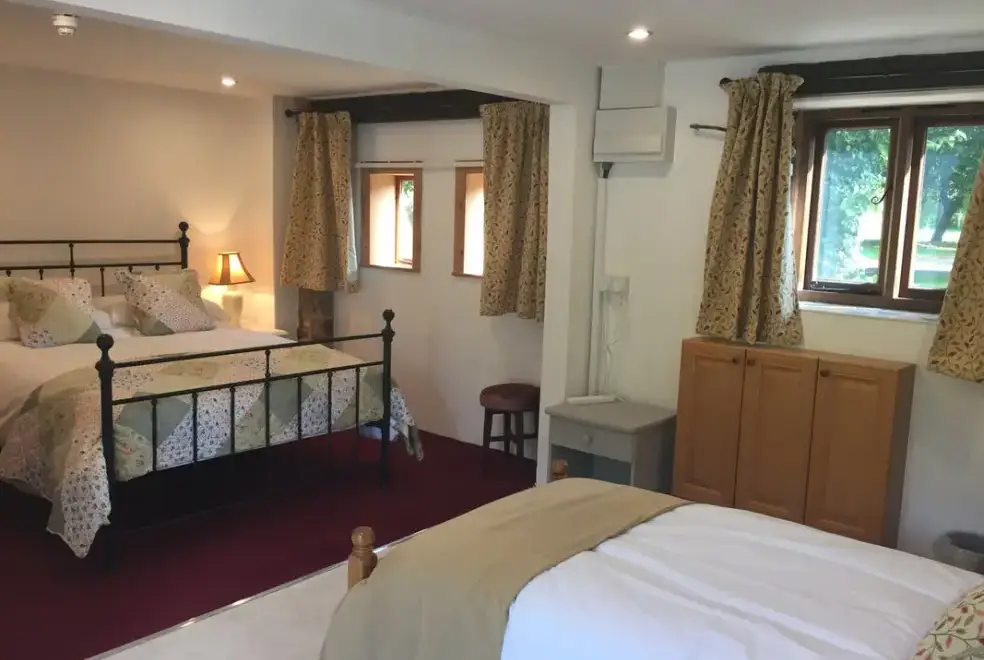 Bedroom at Orchard Barn at Duvale Priory
