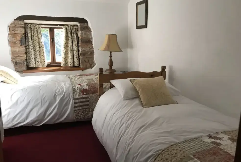 Bedroom at Orchard Barn at Duvale Priory