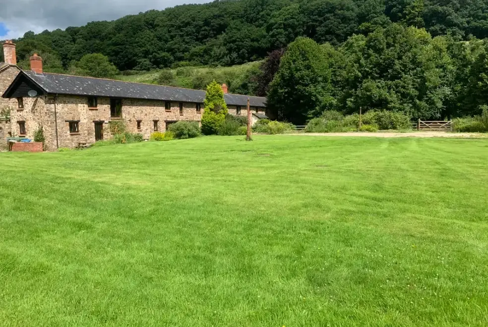 Countryside views at Orchard Barn at Duvale Priory